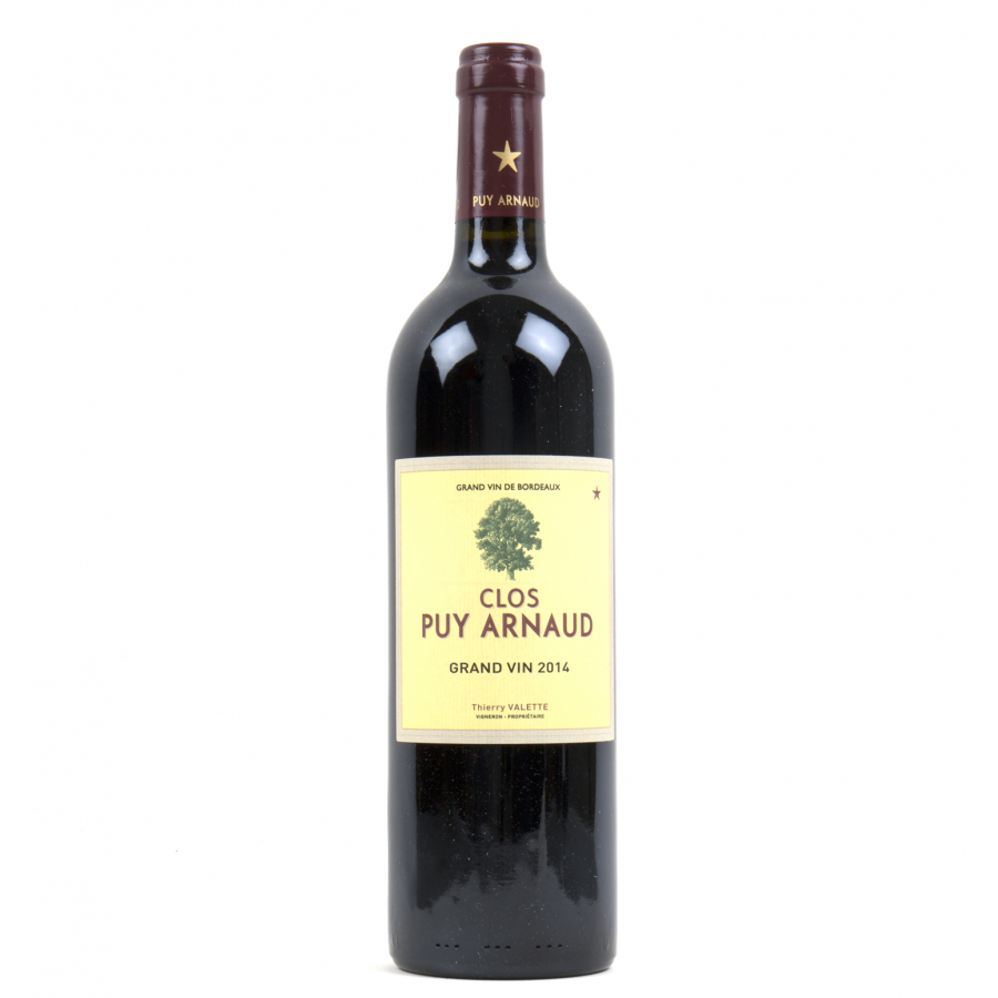 Clos Puy Arnaud -  Grand Vin - AOP Castillon Côtes de Bordeaux - 2016 - Rouge