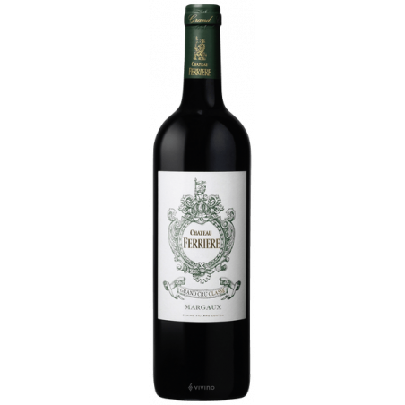 Chateau Ferrière - Bordeaux -  Margaux -  3 ème Cru Classé - 2021